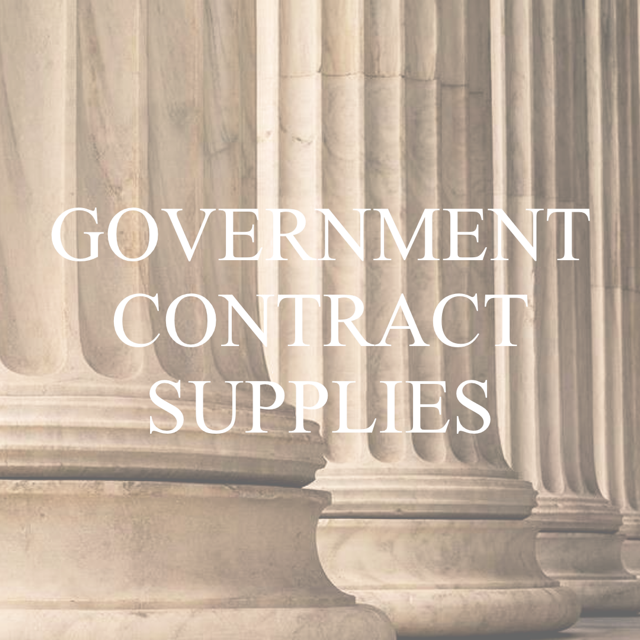 Government Contract Supplies