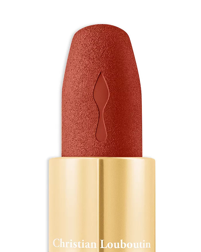 Christian Louboutin Rouge Louboutin Velvet Matte Lipstick, 415M Burning Babe, 0.13 oz