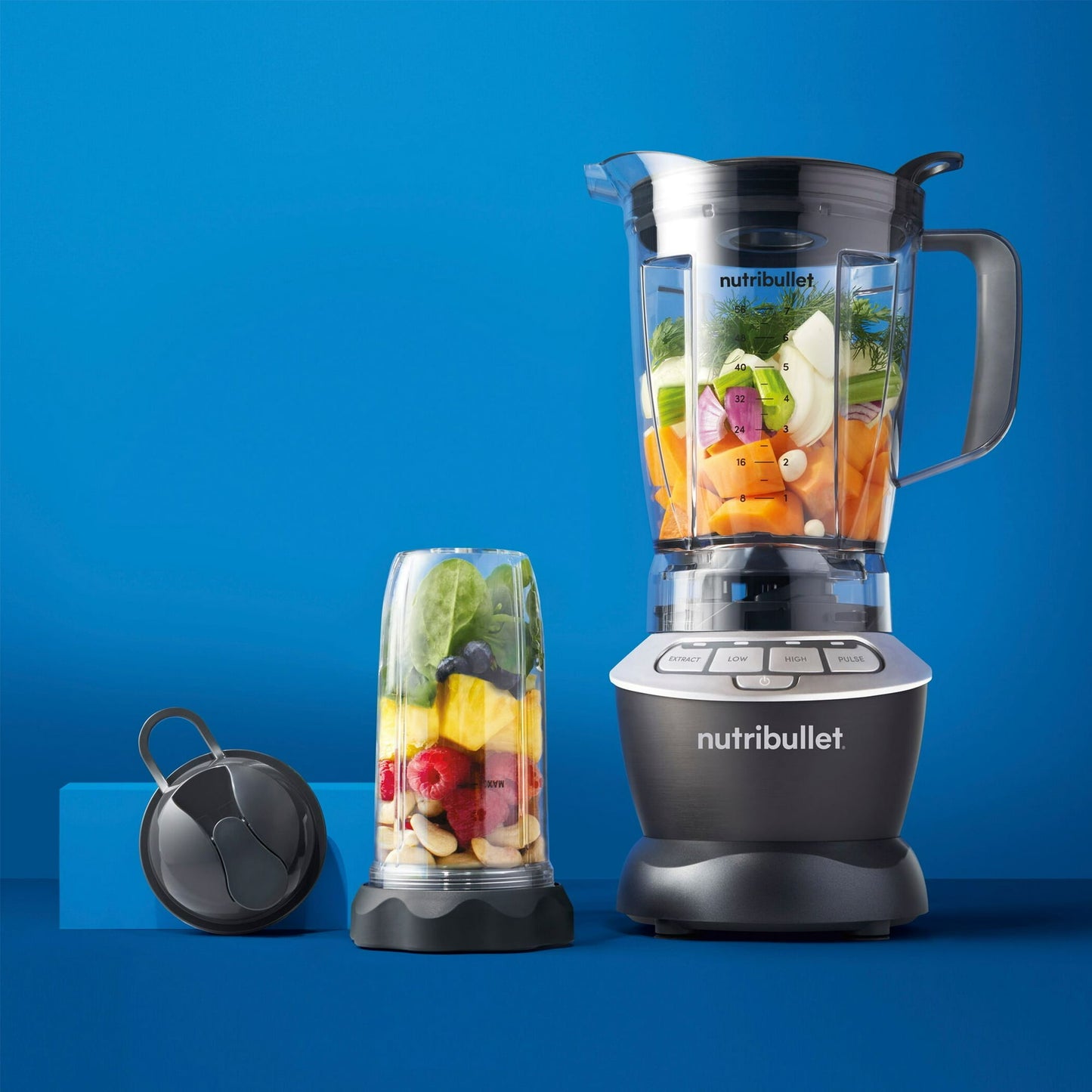 NutriBullet Blender Combo with Single Serve Cups, 1000W