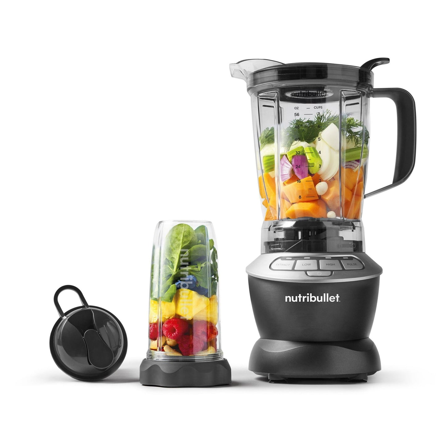 NutriBullet Blender Combo with Single Serve Cups, 1000W